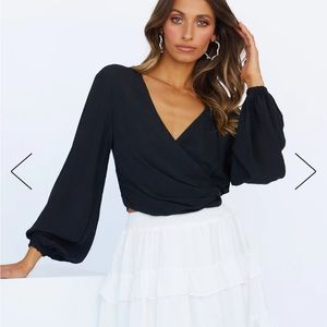 Hello Molly Tie Up Top